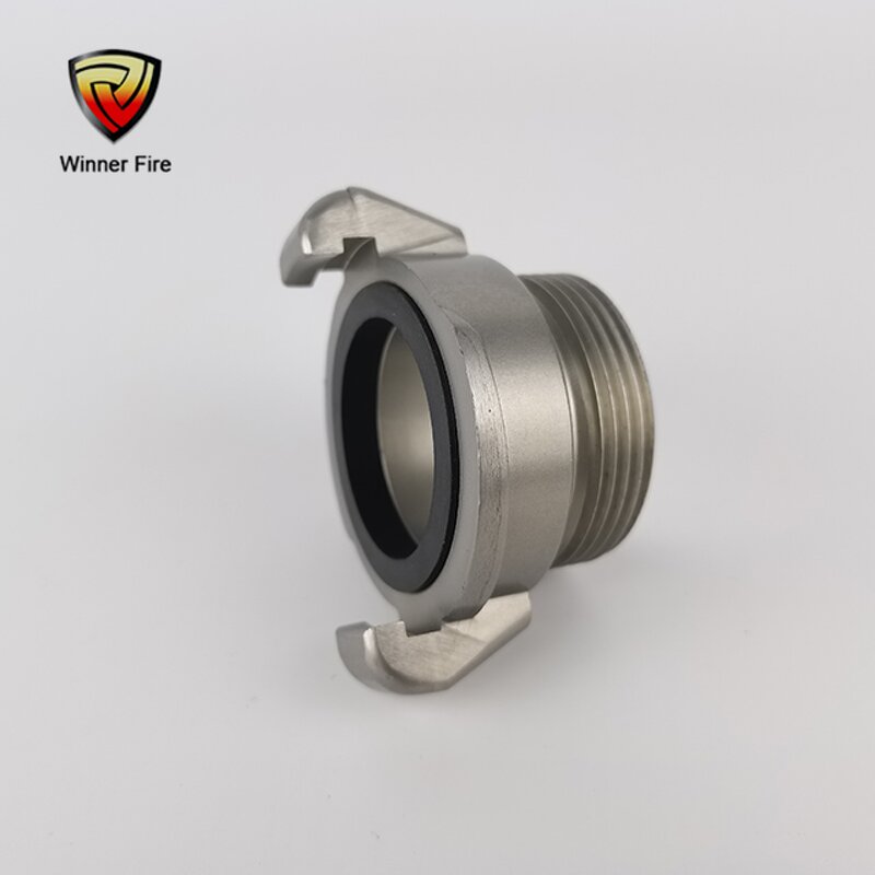 Fire Adapter Manufacturer - Aluminum 1 1/2" NPSH Male Quarter Turn