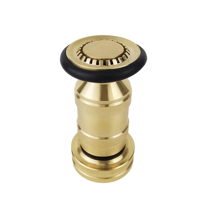 Brass Fog Nozzle Manufacturer - 1.5 Inch Round Bumper Jet Spray