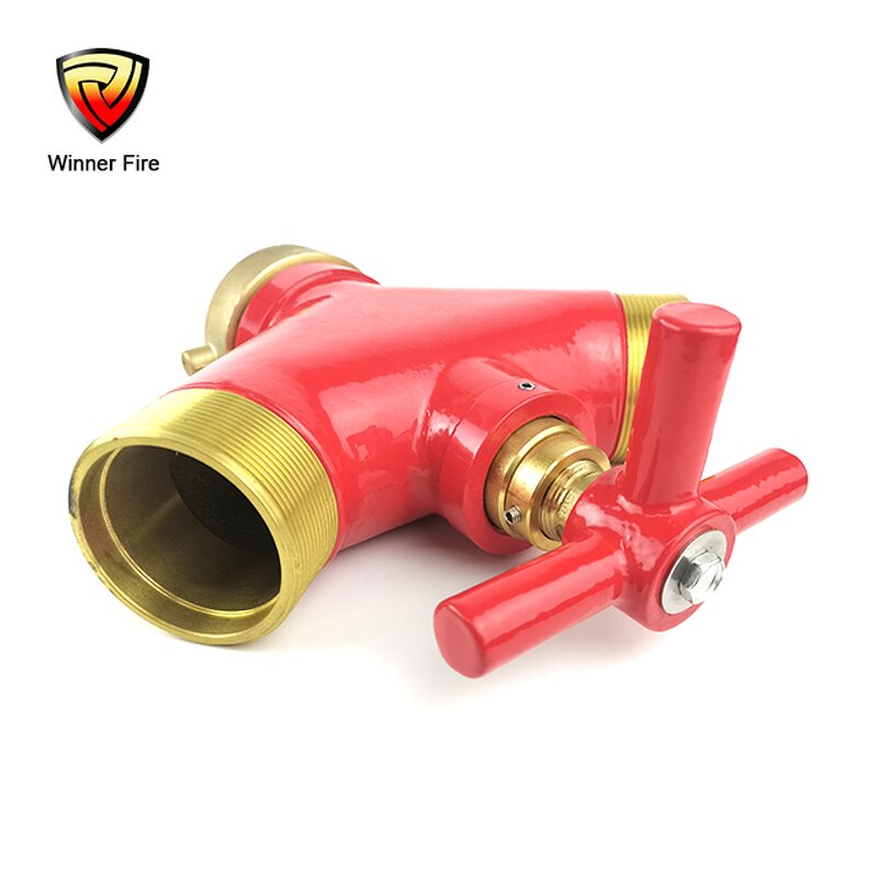 Dividing Breeching Manufacturer - Australia Brass 65mm FBT Inlet Outlet