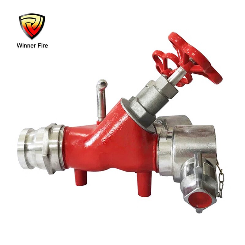 Water Separator Manufacturer - Screwdown 2 Way Fire Hose Divider