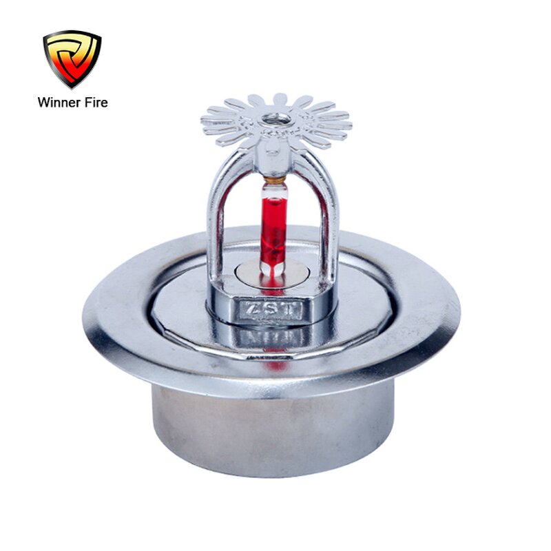 Fire Sprinkler Canopy Manufacturer - Chrome Steel Recessed Sprinkler Canopy