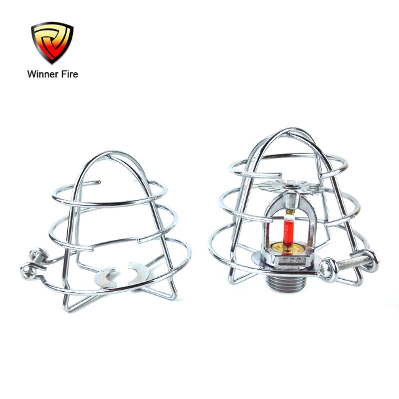 Fire Sprinkler Guard Manufacturer - Chrome Plated Easy Screw Head Guard