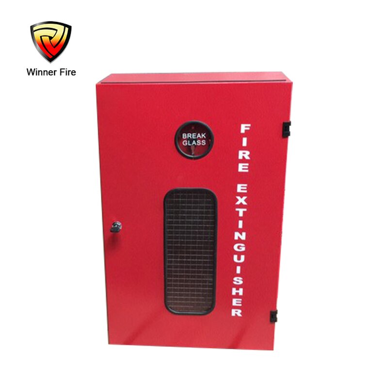 Fire Extinguisher Cabinet Manufacturer - Metal with Break Glass Key
