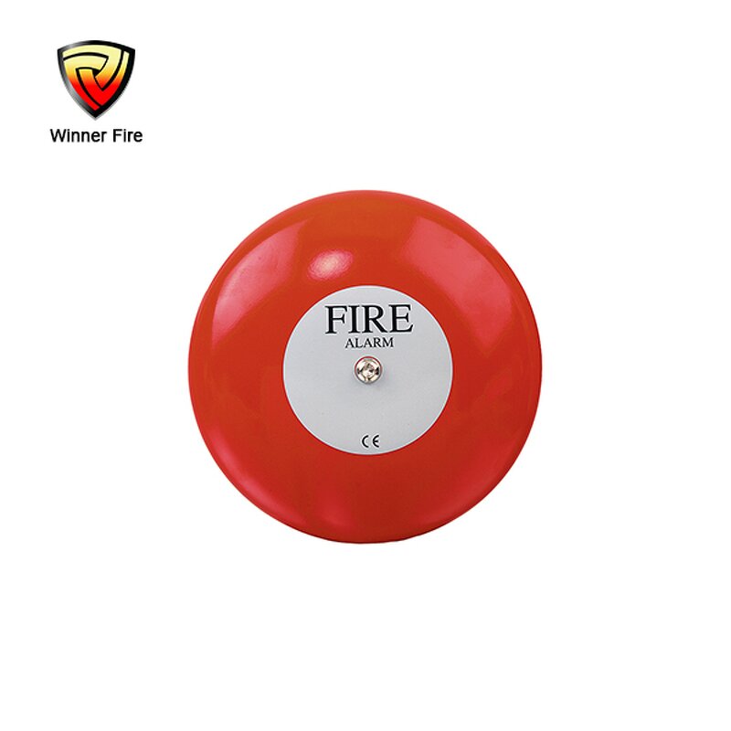 Fire Alarm Bell Manufacturer - Addressable Metal Alarm Bell Red Bell
