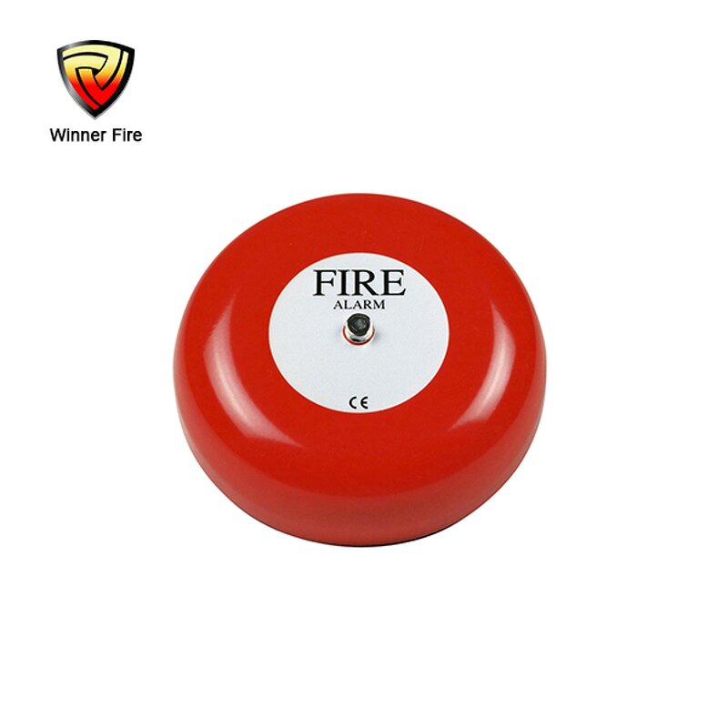 Fire Alarm Bell Manufacturer - Addressable Metal Alarm Bell Red Bell