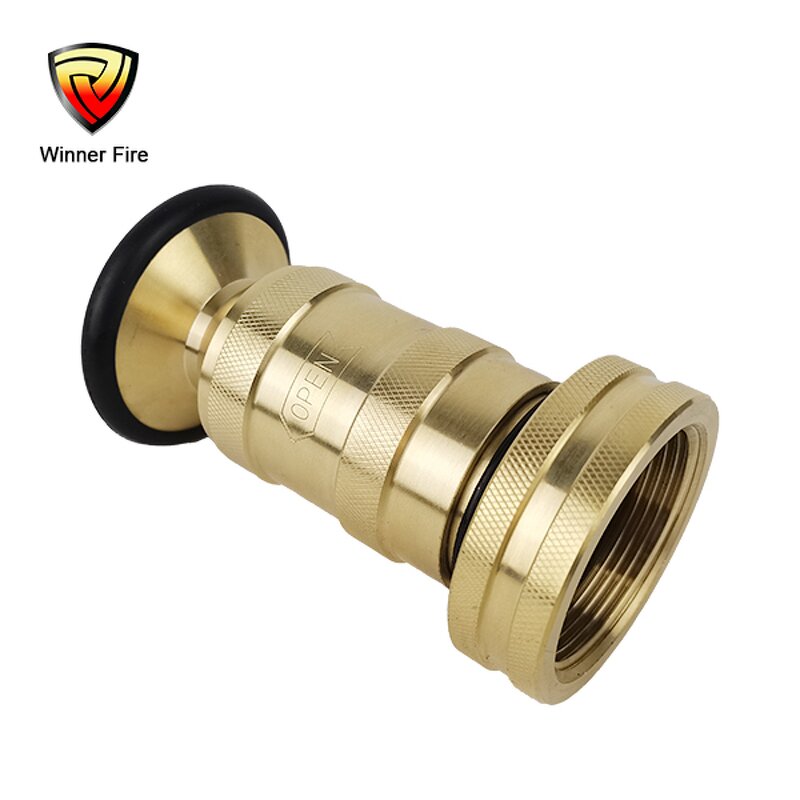 Brass Fog Nozzle Manufacturer - 1.5 Inch Round Bumper Jet Spray