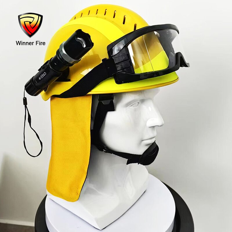 Fire Helmet Manufacturer - Firefighter Wildland Fire Rescue Helmet