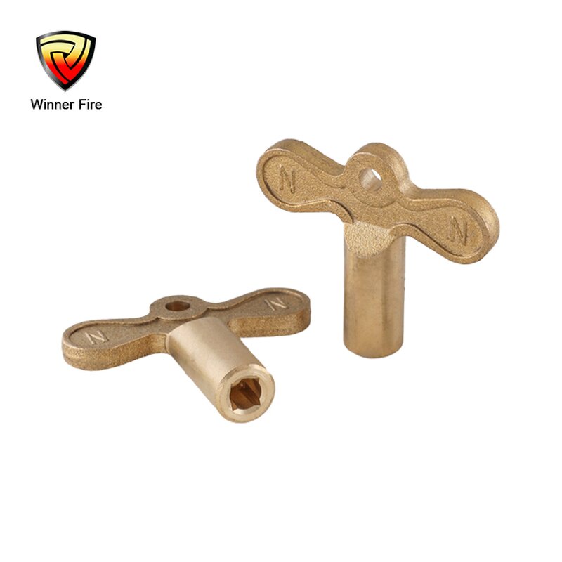 Fire Hose Reel Valve Manufacturer - DN25 Brass 1" Lock Shield Valve