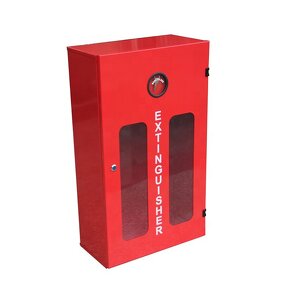 Fire Extinguisher Cabinet Manufacturer - Metal with Break Glass Key