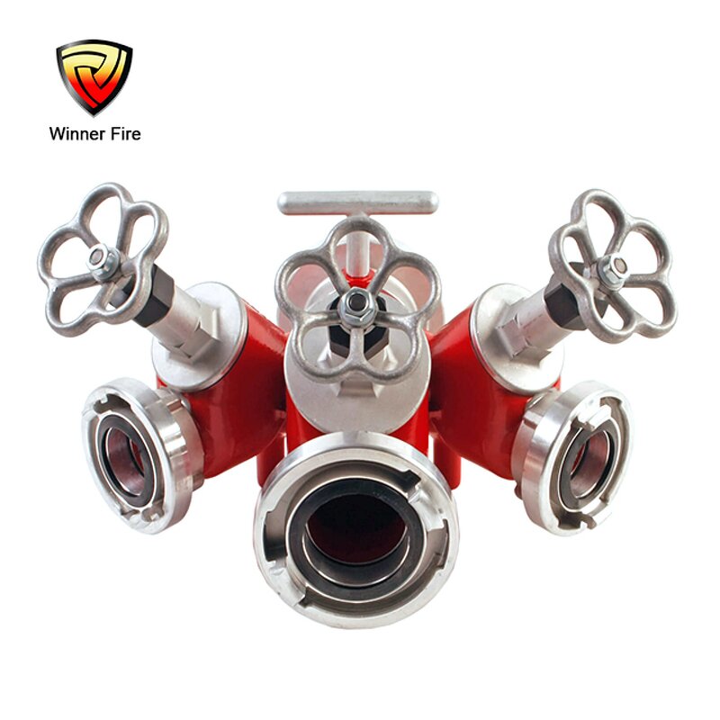 Dividing Breeching Manufacturer - Screwdown 3 Way Fire Fighting Breeching