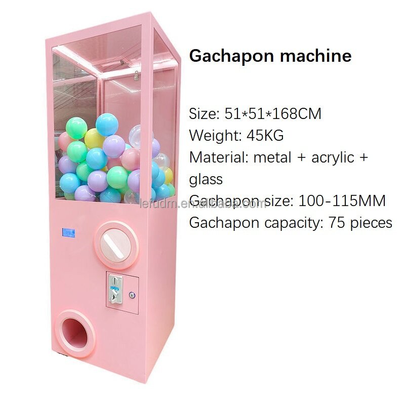 Capsule Vending Machine Manufacturer - Coin Operated 100/115mm Toy Egg
