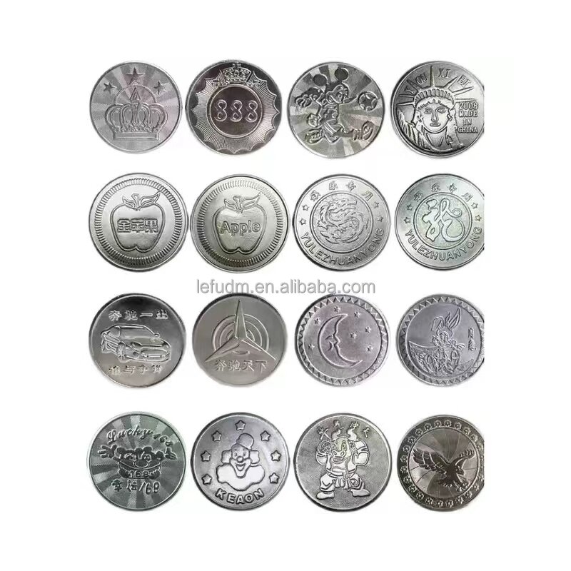 Game Token Manufacturer - High Quality Metal Plastic Arcade Token