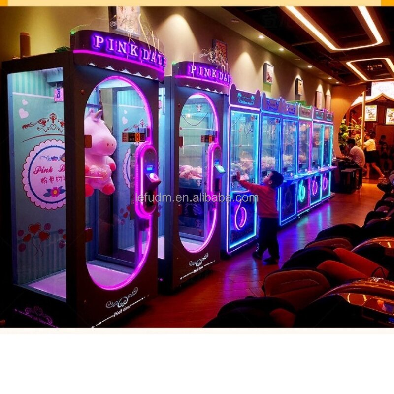 Cut Prize Machine Manufacturer - High Quality Pink Date Coin Operated