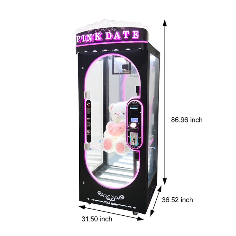 Cut Prize Machine Manufacturer - Hot Sale Pink Date Scissors Arcade