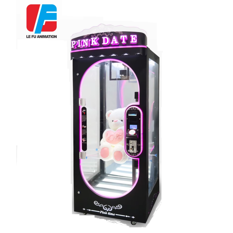 Cut Prize Machine Manufacturer - Hot Sale Pink Date Scissors Arcade