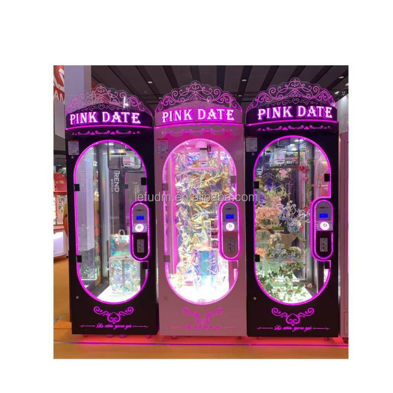 Cut Prize Machine Manufacturer - High Quality Pink Date Coin Operated