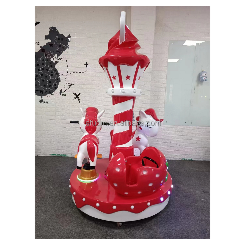 Carousel Machine Manufacturer - Wholesale Lefu Brand 3 Person 400W