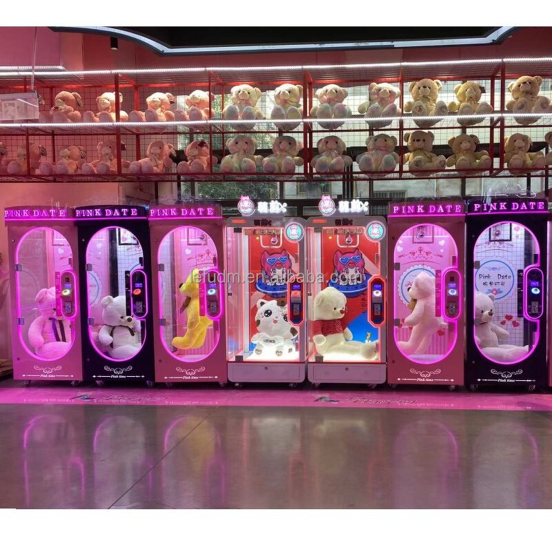 Cut Prize Machine Manufacturer - Factory Price Pink Date Kids Game
