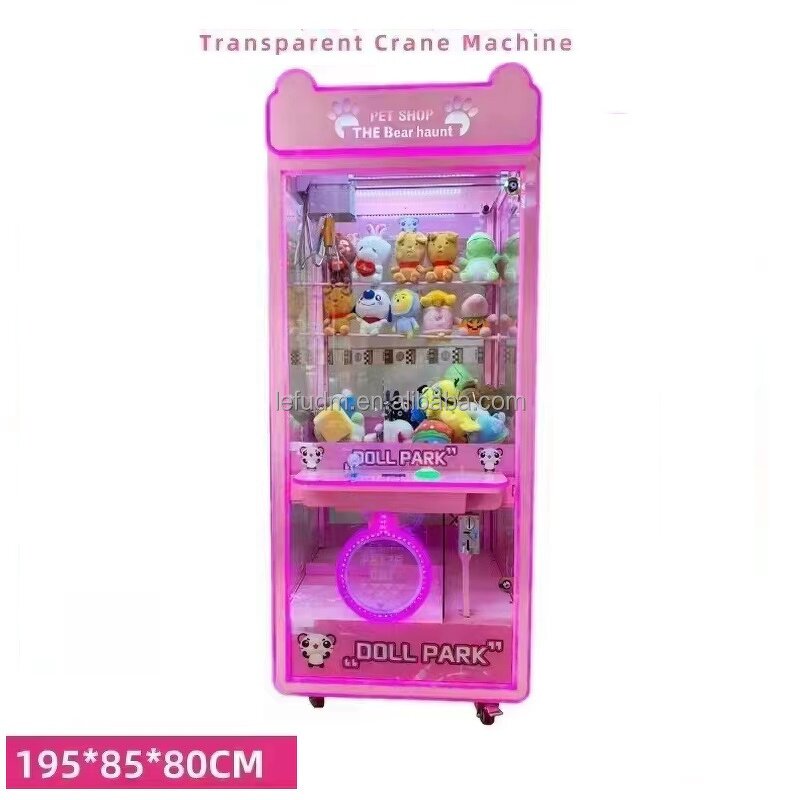 Claw Machine Manufacturer - Automatic Mini Claw with Bill Acceptor