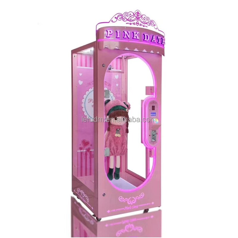 Cut Prize Machine Manufacturer - High Quality Pink Date Coin-Operated