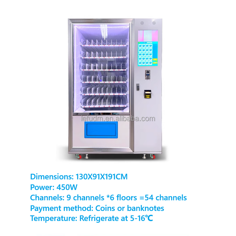 Vending Machine Manufacturer - Custom 21.5" Digital Touch Screen Machine