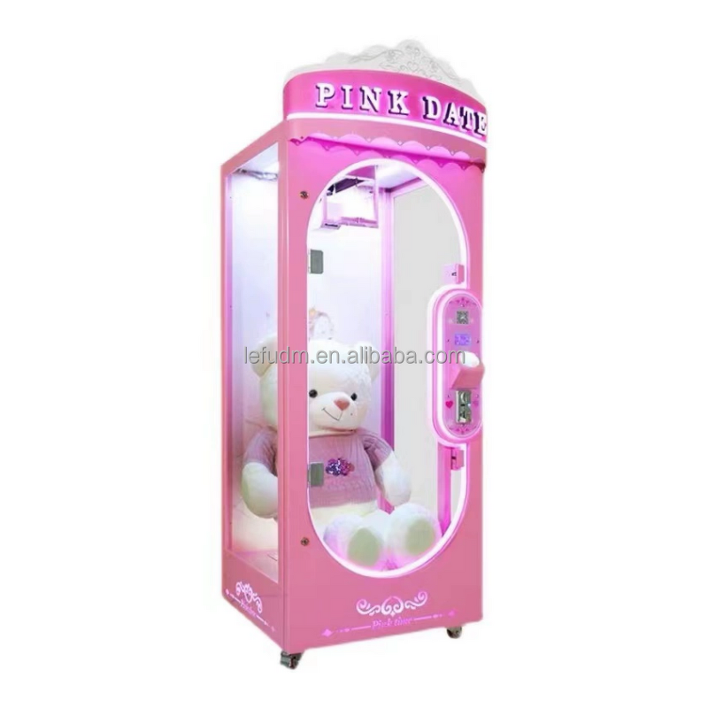 Cut Prize Machine Manufacturer - High Quality Pink Date Coin Operated