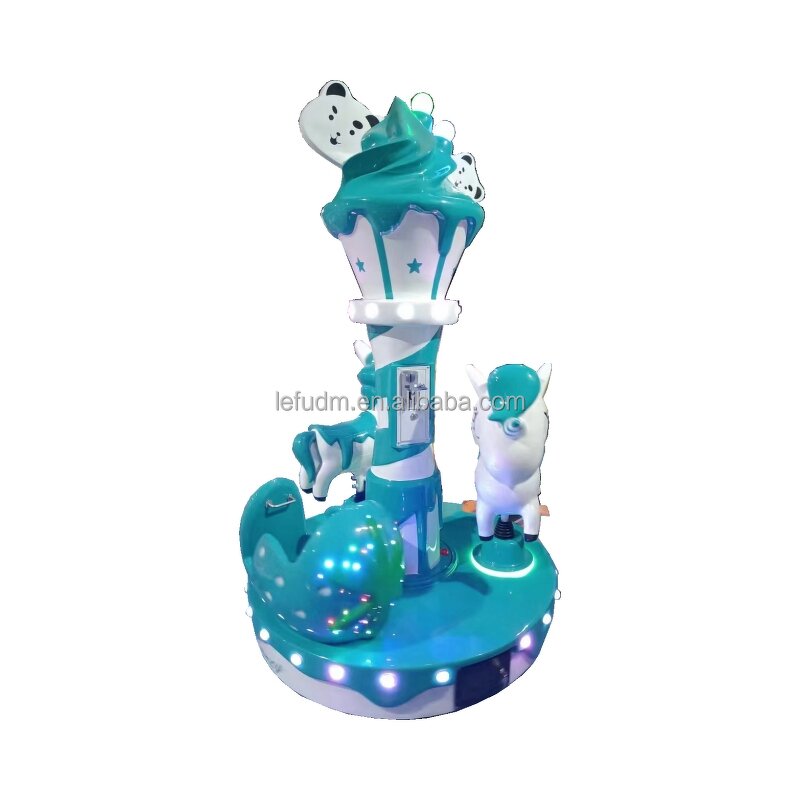 Carousel Machine Manufacturer - Wholesale Lefu Brand 3 Person 400W