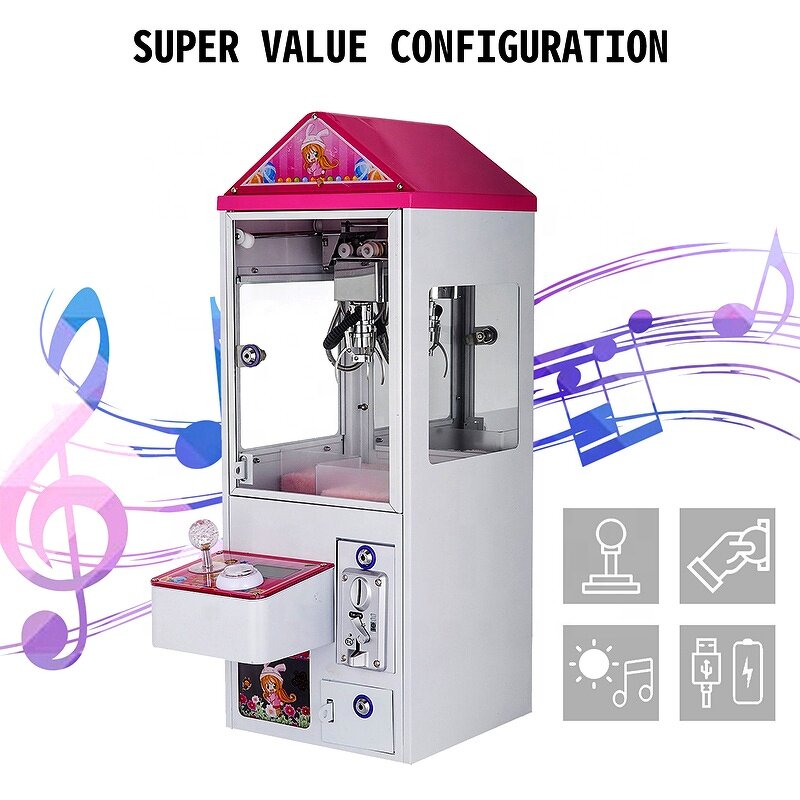 Mini Claw Machine Manufacturer - 2024 New Plush Toy Grab Crane Machine