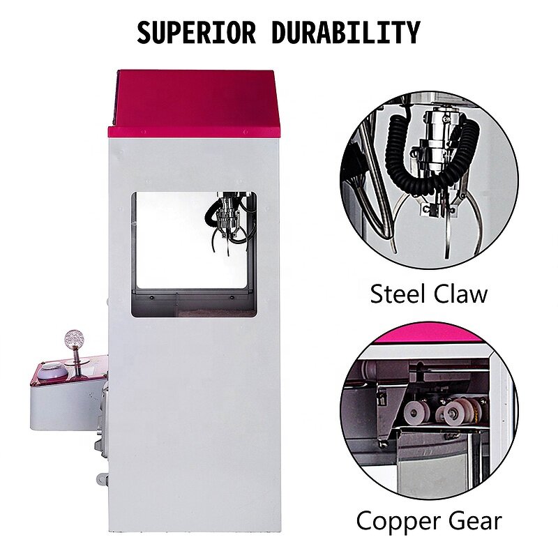 Mini Claw Machine Manufacturer - 2024 New Plush Toy Grab Crane Machine