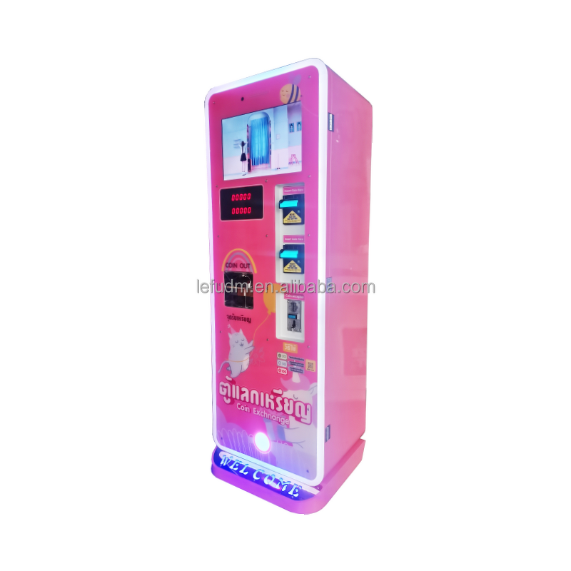 Token Dispenser Manufacturer - 2024 Hot Selling Pink ATM Token Dispenser