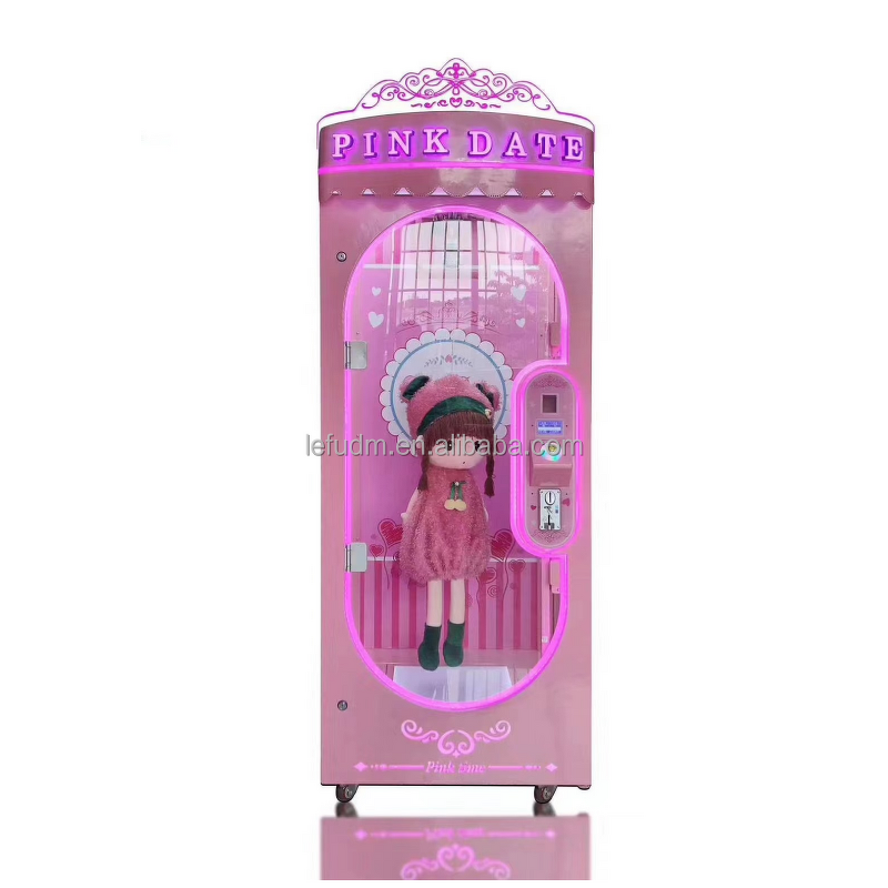 Cut Prize Machine Manufacturer - Factory Price Pink Date Kids Game
