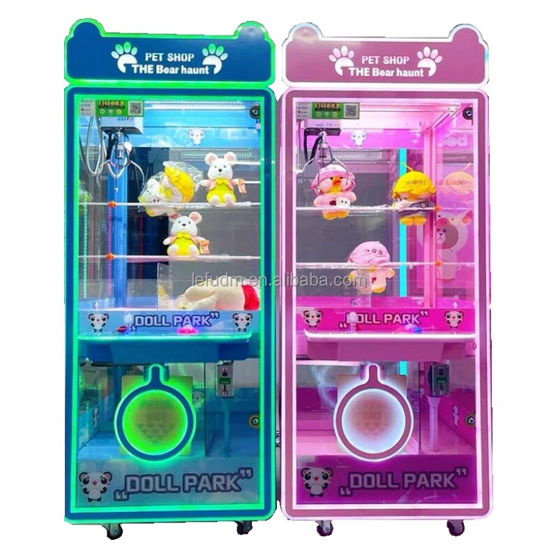 Claw Machine Manufacturer - Automatic Mini Claw with Bill Acceptor