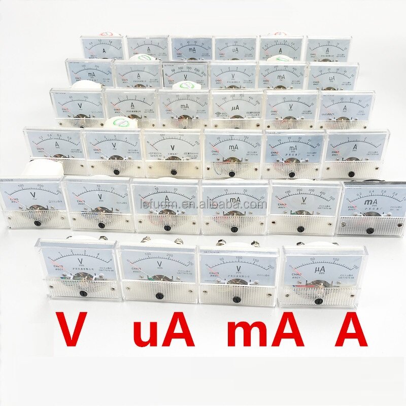 Voltmeter Manufacturer - 85C1 DC 50V Analog Pointer Voltmeter