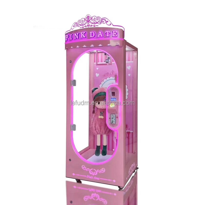 Cut Prize Machine Manufacturer - High Quality Pink Date Coin-Operated