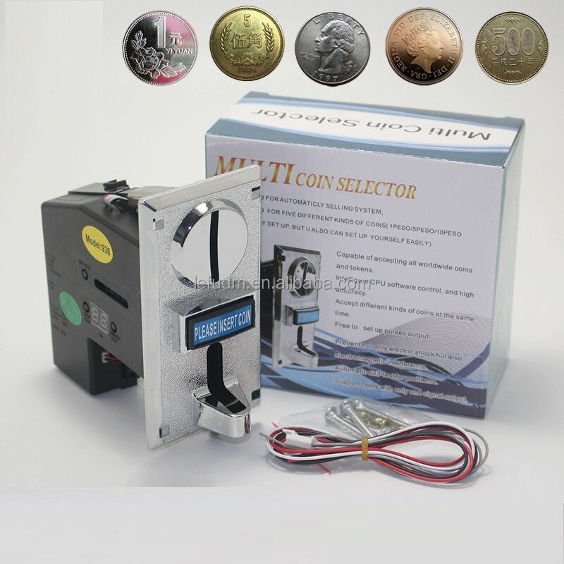 Coin Acceptor Manufacturer - Arcade Multi Coin Selector Suppliers