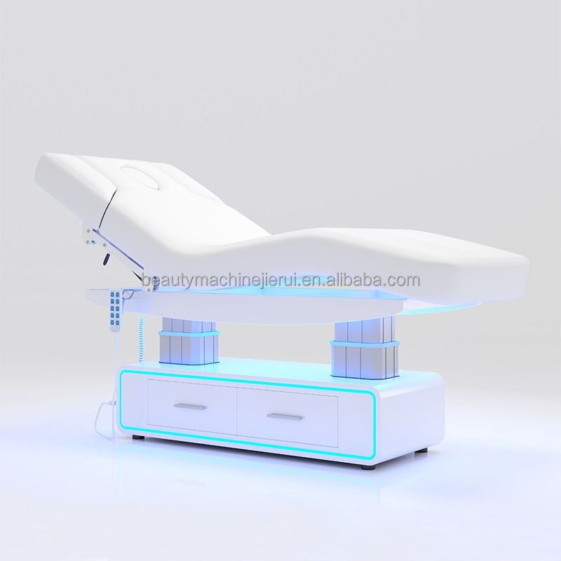 Electric Beauty Chairs Facial Salon Spa Massage Bed With Own Unique Design Drawers