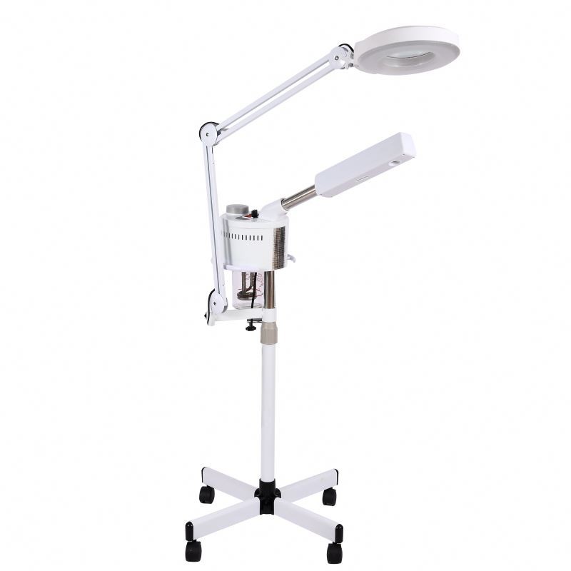 Luxury Face Steaming Device Nano Ionic Hot & Cold Professional Ozone Steam Facial Machine Steamer