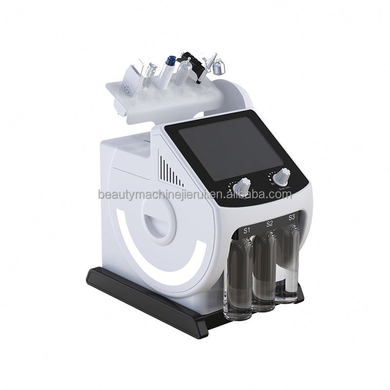 New Type Facial Microdermabrasion Beauty Face Lifting Led Mask Therapy 7 in 1 Microdermabrasion Vacuum Blackhead Removal