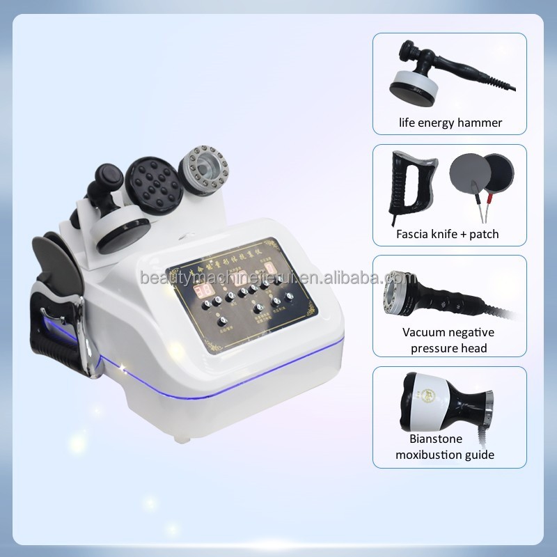 Portable Gua Sha Scraping Beauty Instrument Heating Therapy Device Electric Scraping Vacuum Massager