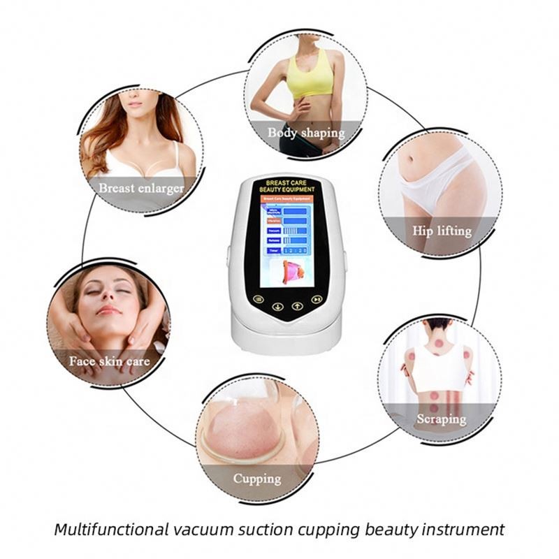 2025  Newest Vacuum Suction Cup Therapy Vacuum Butt Lifting Breast Enhancement Buttocks Enlargement Machine
