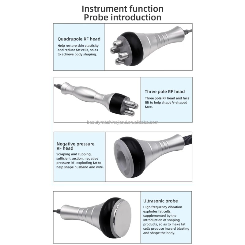 New Salon Desktop Fat Burning Body Shaper 4 5 6 in 1 40 K Eye Face Massager Slimming Breast Vacuum Suction Therapy Machines