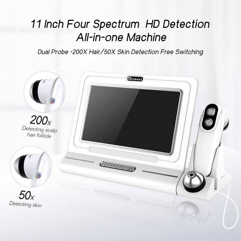 HD Hair Follicles Hair Scanner Scalp Detector Skin Analyzer Scalp Analysis Machine Skin Analysis Detector Beauty Salons