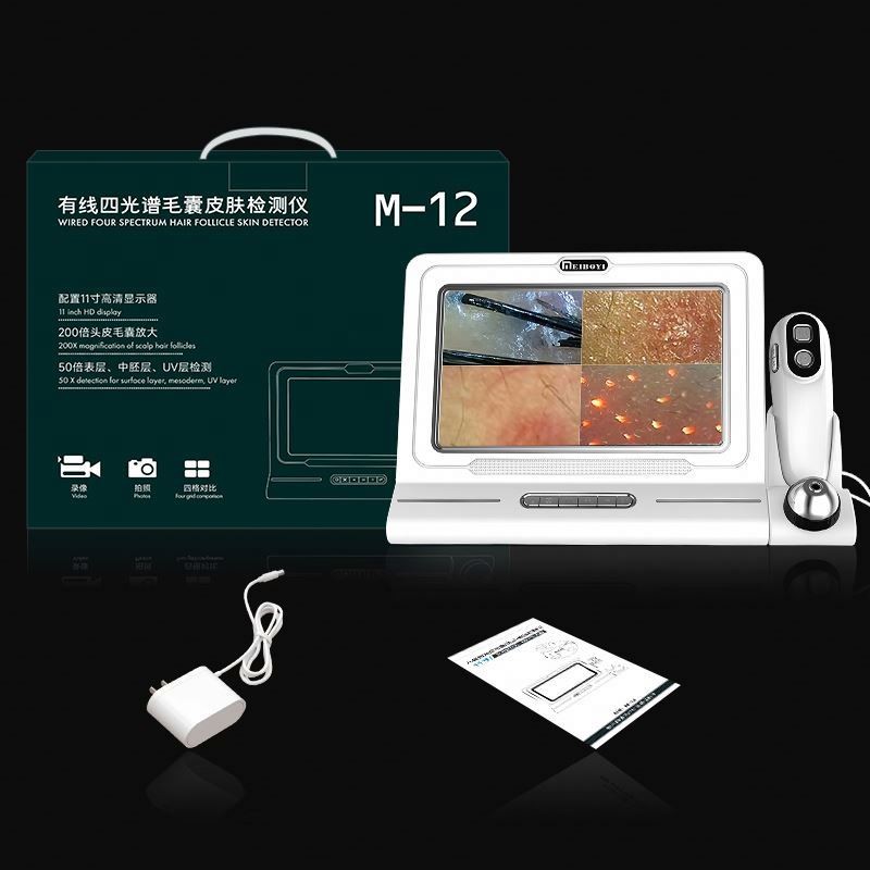 HD Hair Follicles Hair Scanner Scalp Detector Skin Analyzer Scalp Analysis Machine Skin Analysis Detector Beauty Salons