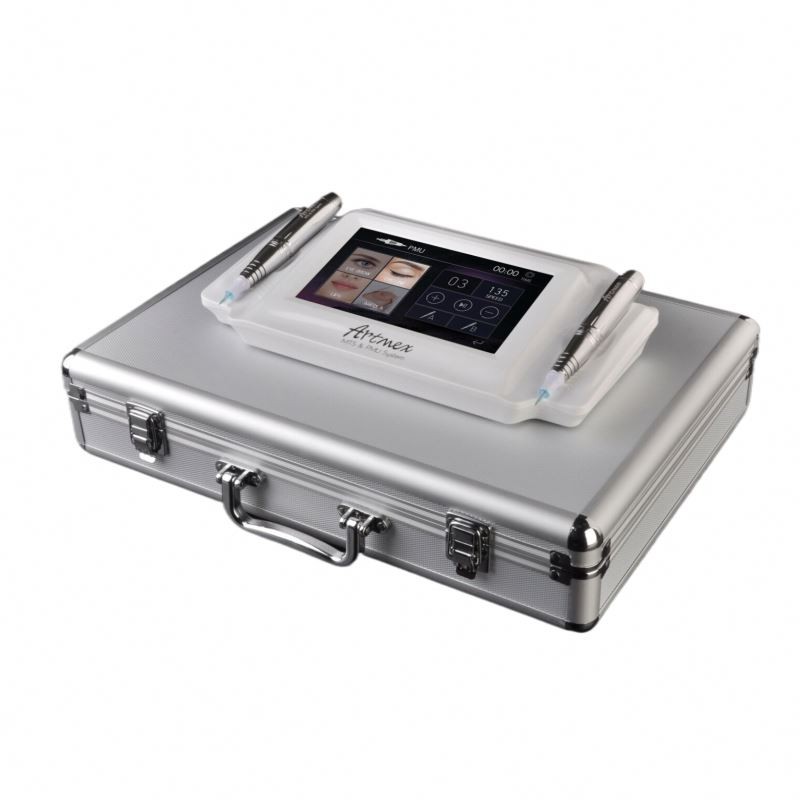 Hot Sale V8 Semi-permanent Makeup Machine with Eyebrow Tattoo Lip Eyeliner Micro Pen Set