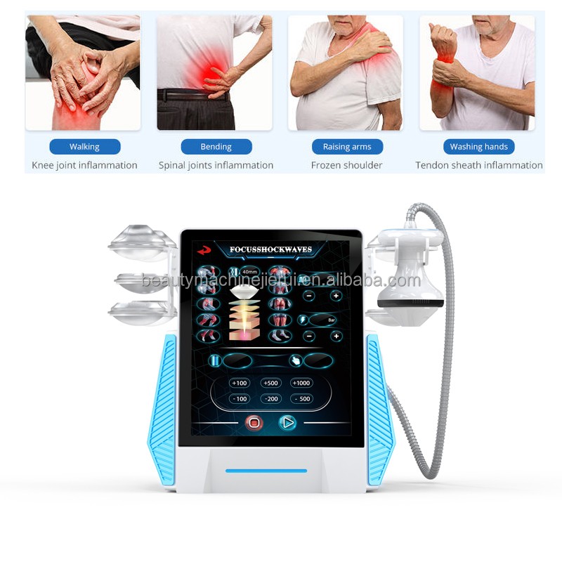 Physiotherapy Shock Therapy Machine Focused Shock Pain Relief Body Treatment