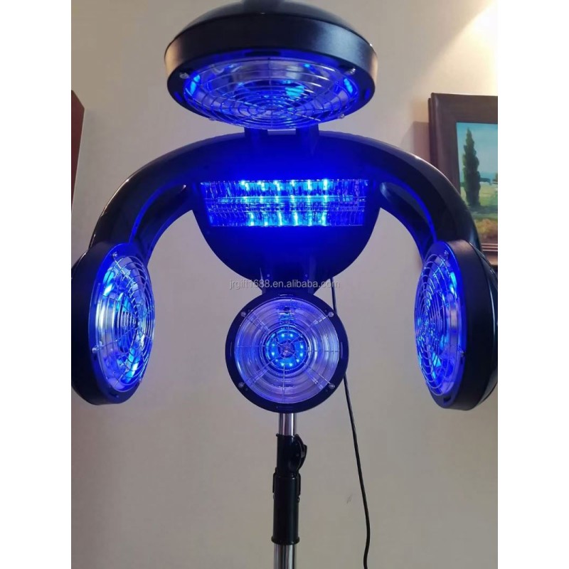 Standing Hairdressing Spa Steamer Hair Processor for Salon Use