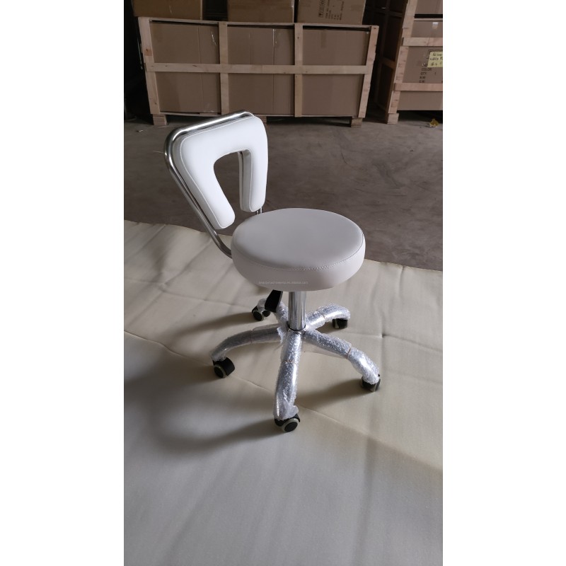 Modern Luxury Beauty Nail Shop Pedicure Chair with Adjustable Barber Shop Stool Waiting Chair Office Furniture Stool