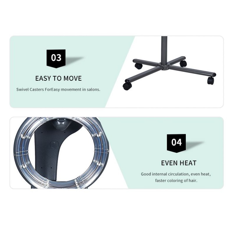 Limited Time Offer Hair Salon Barber Products Multifunction Hair Steamer Hair Dryer