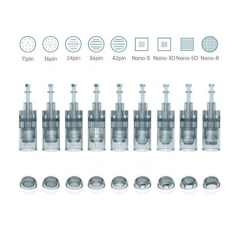 Dr M8 New Stainless Steel Mesotherapy Tattoo Micro Needles 100pcs/Bag Permanent Makeup Nano Needle Cartridges