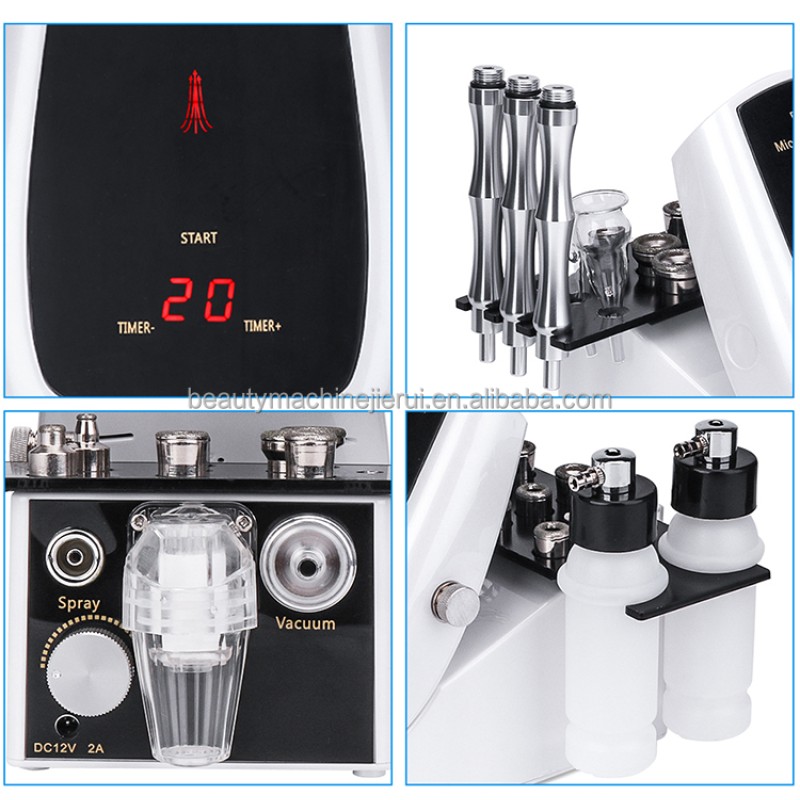 Portable Crystal Dermabrasion Skin Peeling Diamond Microdermabrasion Facial Machine